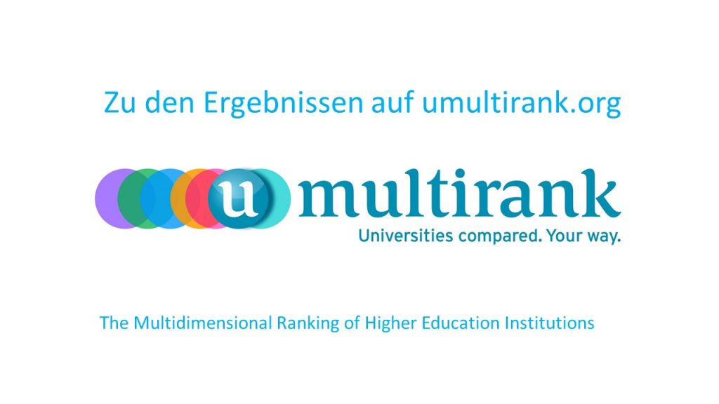 UMultirank Ergebnisse